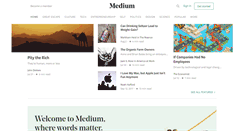 Desktop Screenshot of medium.com